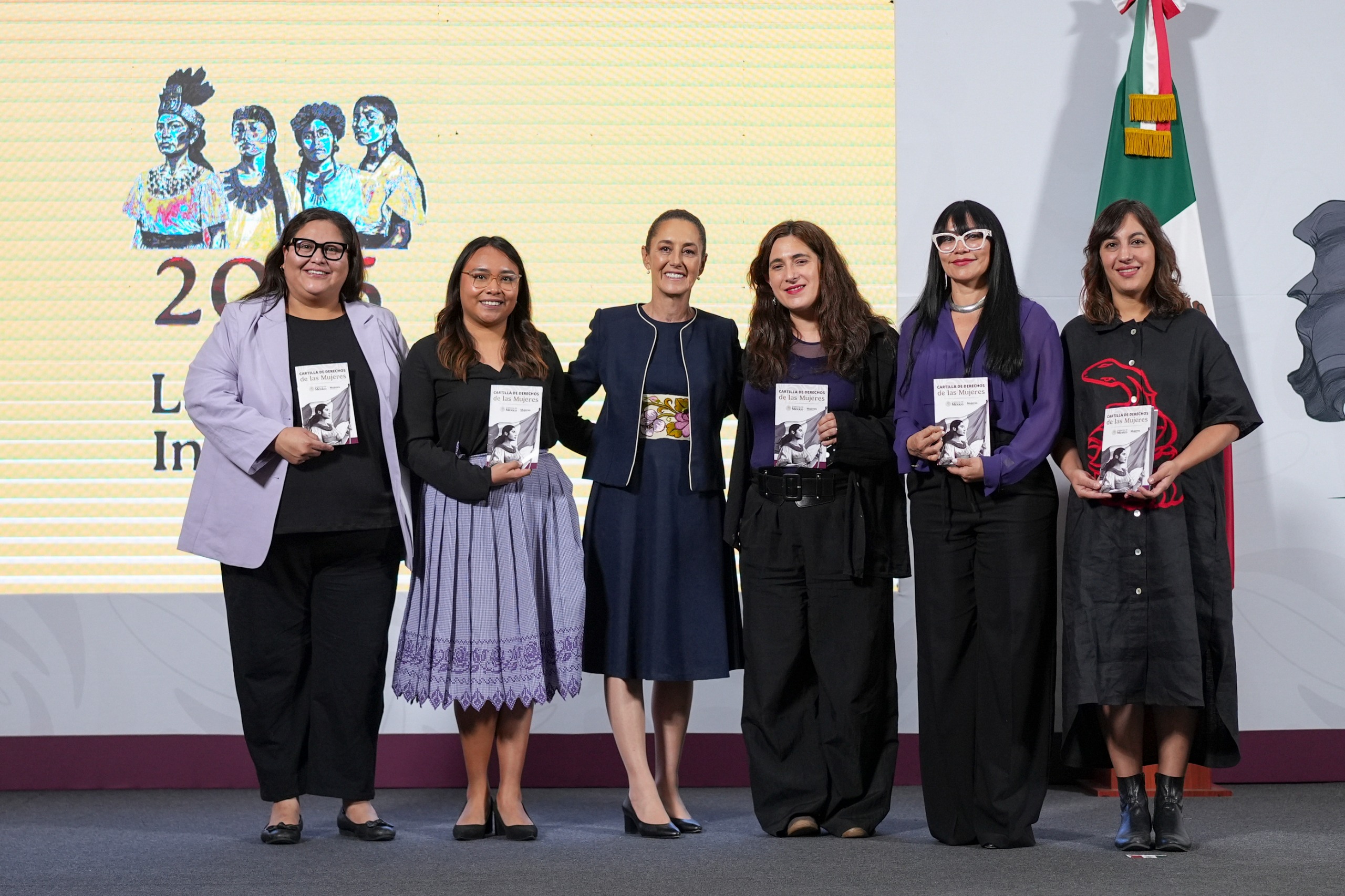 Gobierno de Sheinbaum presenta CARTILLA DE LOS DERECHOS DE LAS MUJERES