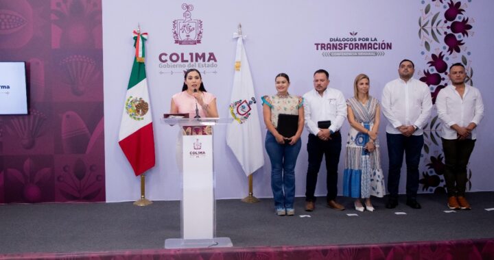 Tras gestión de Indira Vizcaíno, este mes inicia construcción de caminos artesanales en Comala e Ixtlahuacán, con más de 59 mdp