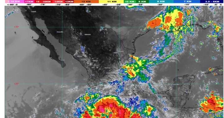 Se ha formado la tormenta tropical ‘Dalila’ en el Pacífico y podría generar lluvias fuertes en Colima; UEPC refuerza monitoreo