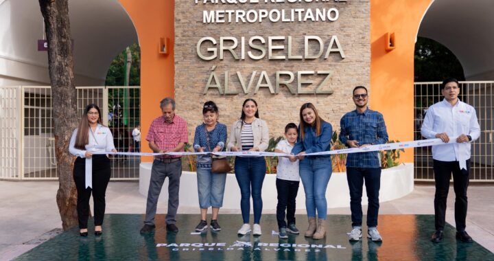 Indira Vizcaíno reinaugura el Parque Regional ‘Griselda Álvarez’; es gratis todo julio y agosto
