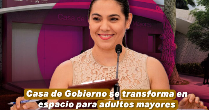 Casa de Gobierno de Colima se transforma en espacio para adultos mayores y personas con discapacidad