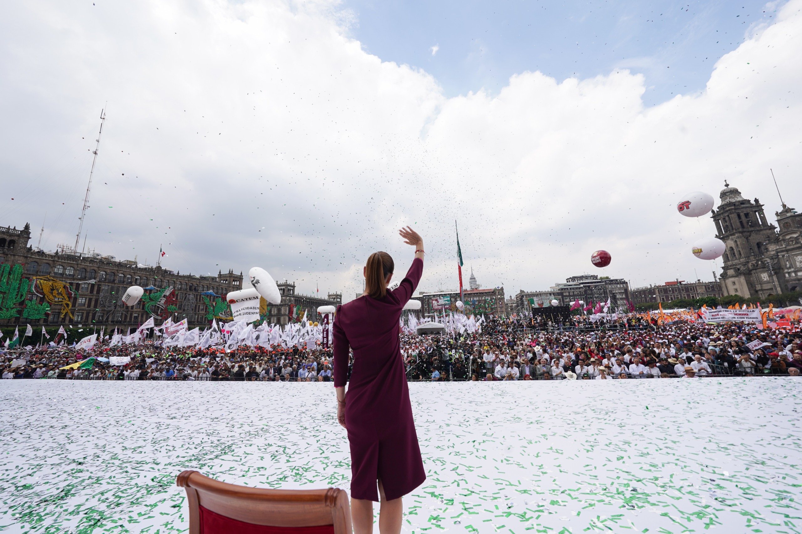 “En México, el que manda es el pueblo”: Claudia Sheinbaum Pardo celebra un año de gobierno con reformas históricas, crecimiento económico y compromiso social