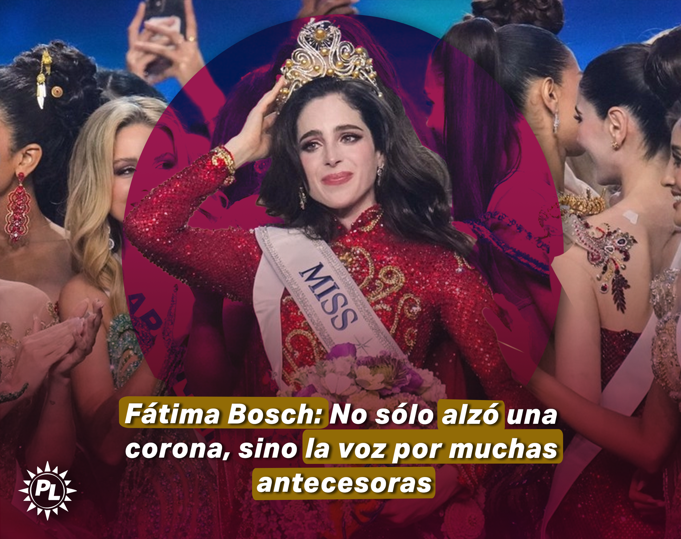 Fátima Bosch una mujer que no sólo alzó una corona, sino la voz de muchas antecesoras