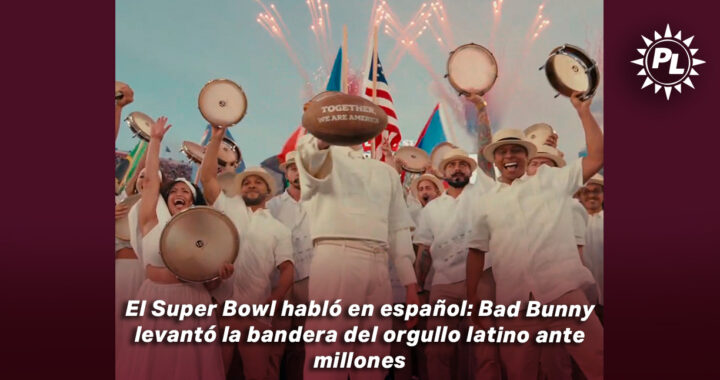 El Super Bowl habló en español: Bad Bunny levantó la bandera del orgullo latino ante millones
