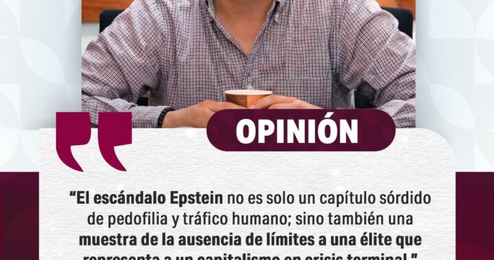 CASO EPSTEIN: PODREDUMBRE MORAL CAPITALISTA