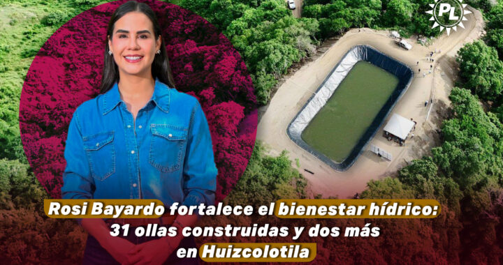 Rosi Bayardo fortalece el bienestar hídrico: 31 ollas construidas y dos más en Huizcolotila